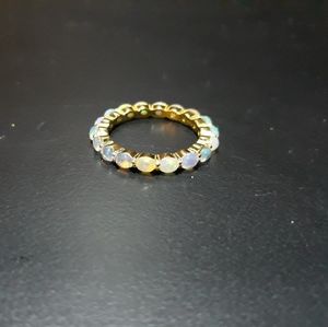 Natural Opal Band Ring A10
